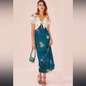 NWT Never Fully Dressed Tiger Midi